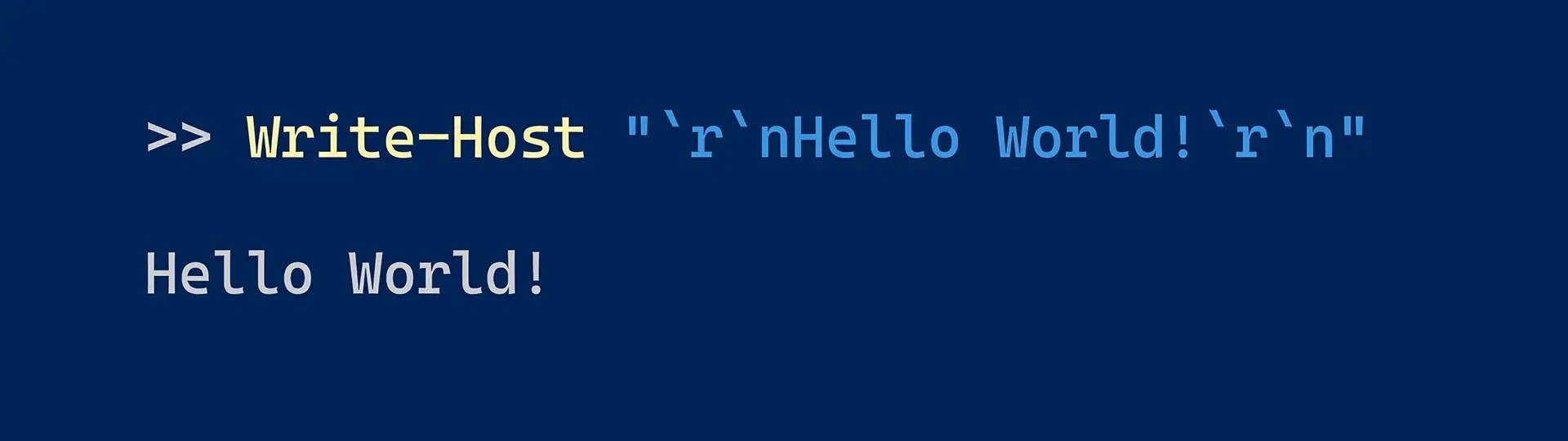 Hello world!