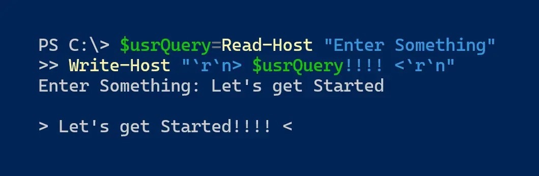 Introduction to PowerShell